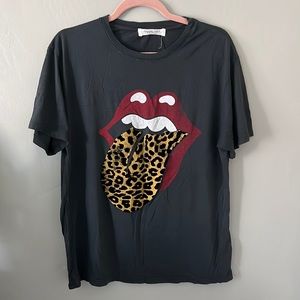 Daydreamer x free people oversized graphic tee M